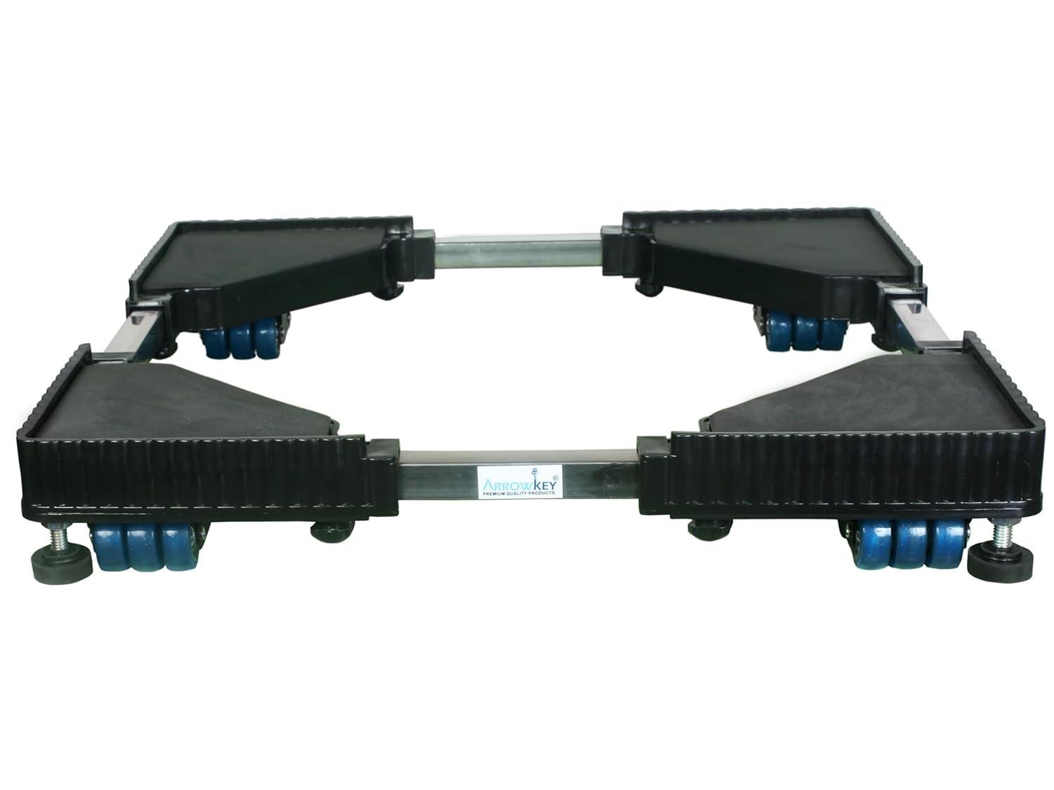 Premium Heavy Duty Adustustable 24 Wheel Stand/Trolley Suitable for Front/Top Load Washing Machine/Refrigerator/Dishwasher/Fridge Stand/Trolley,Capacity Upto 250 Kg,