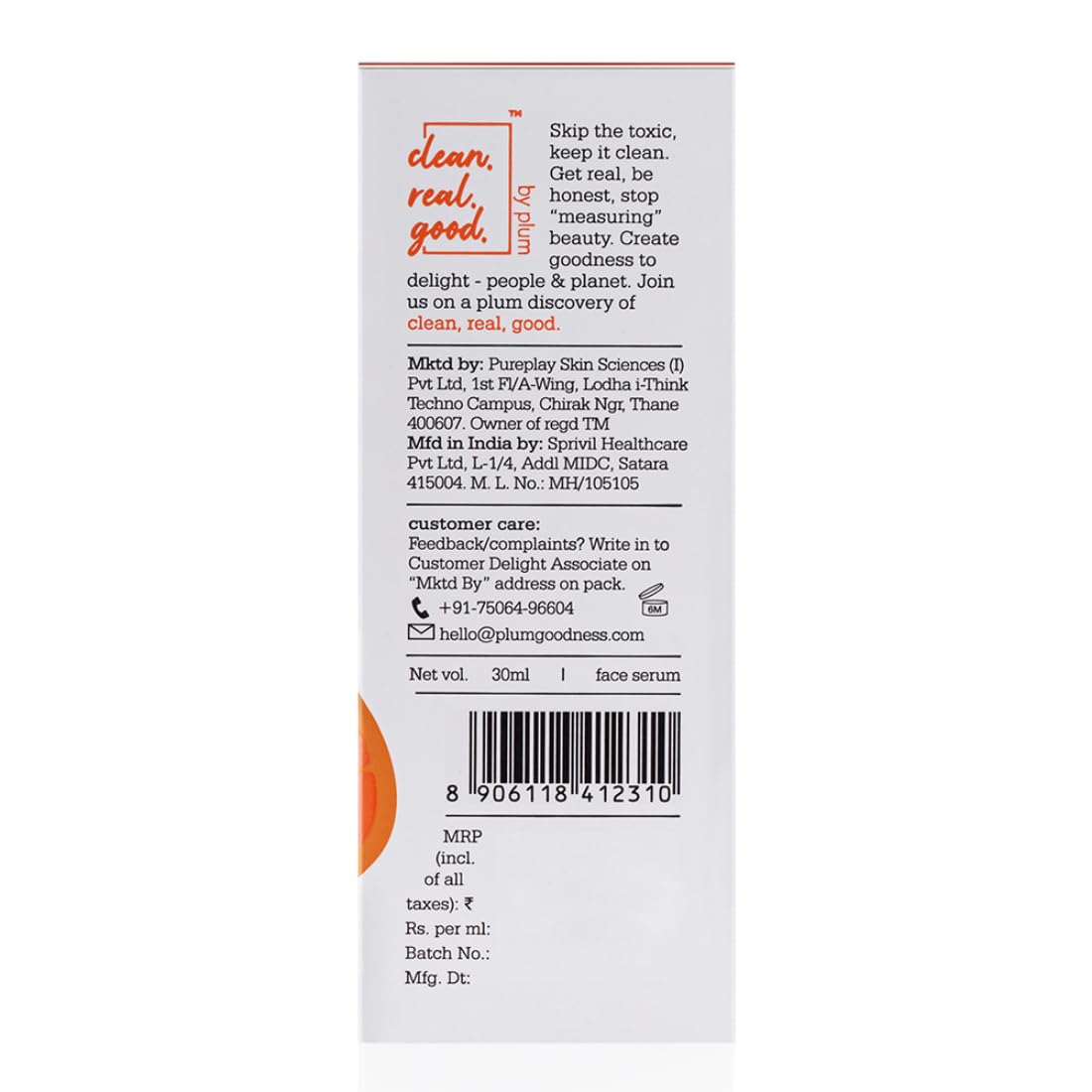 plum vitamin c serum